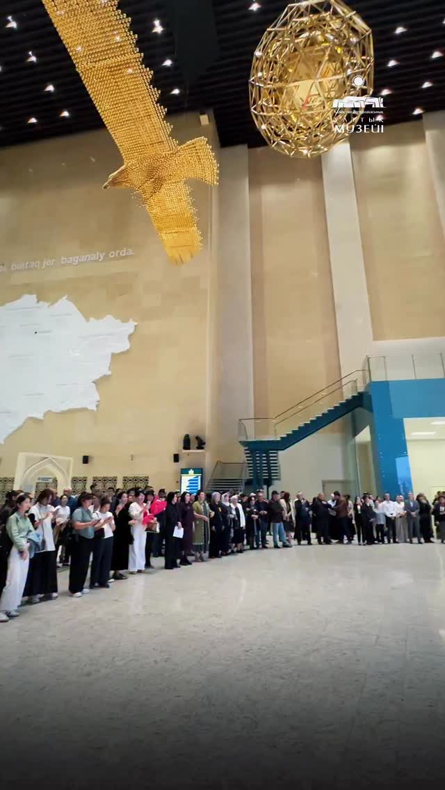 ⚜️Ұлттық музейде Алматы облысындағы «Анаға құрмет» музейінің қорынан «Аналар аманаты» атты...