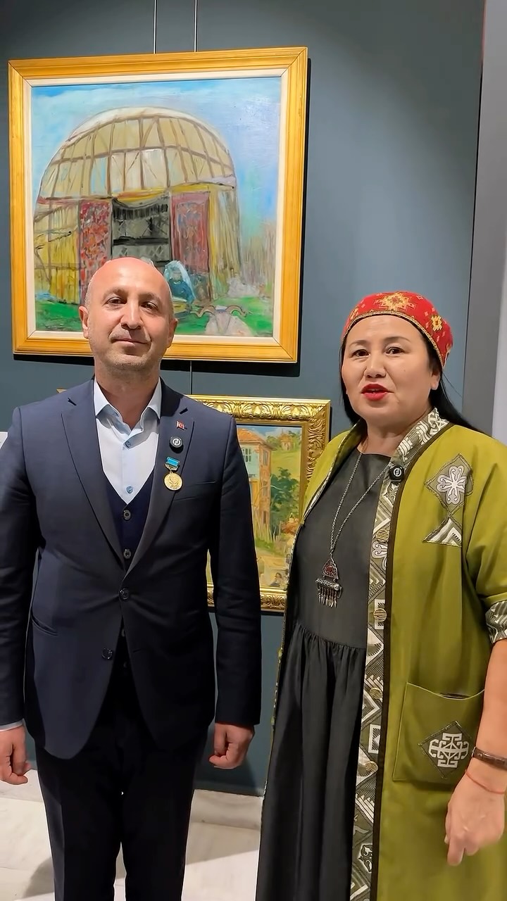 🇰🇿«Анаға құрмет» музейі атынан «Түркі әлемінің аналары» көрмесі аясында Түркия...