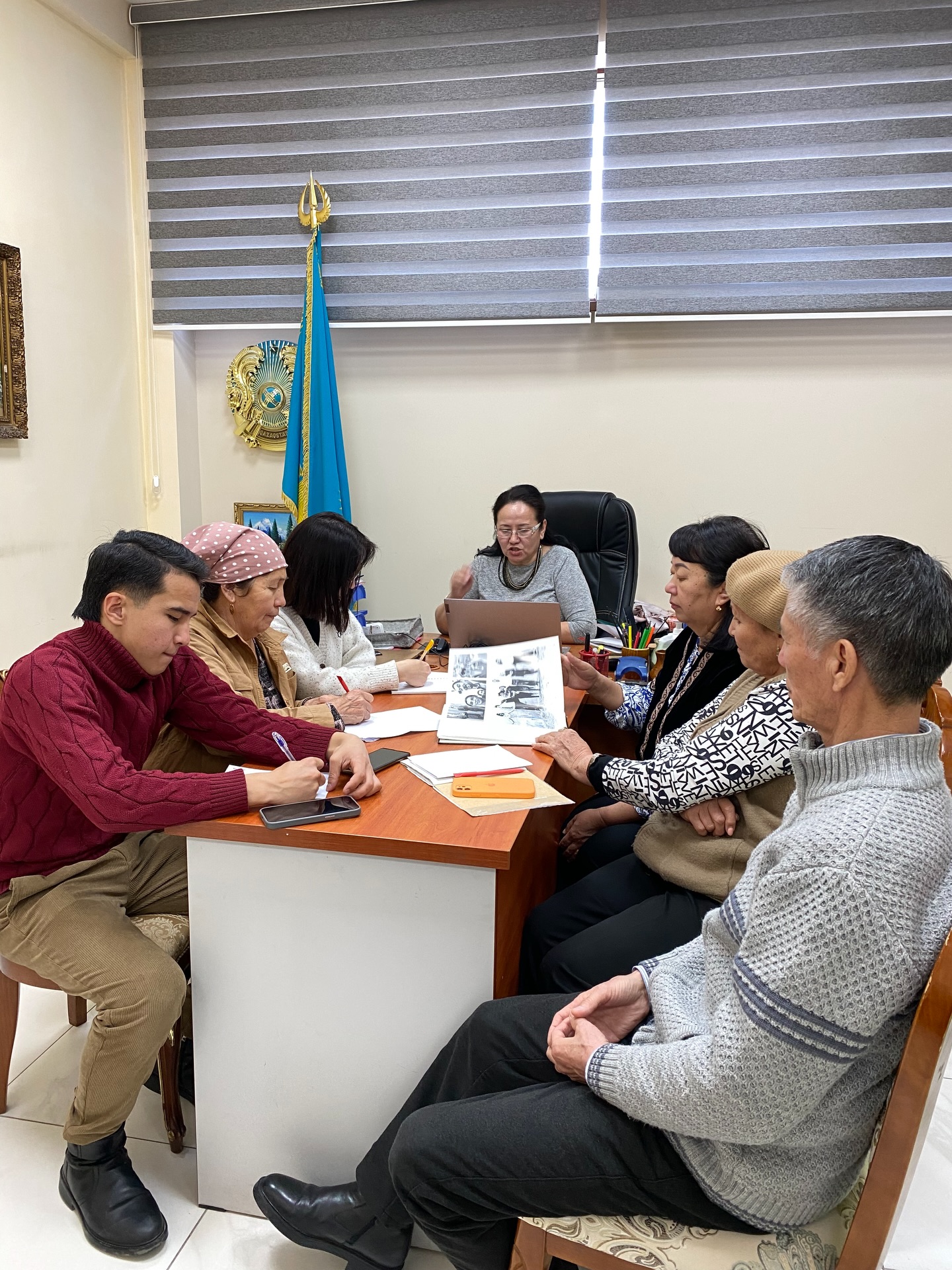 2026 жылдың 8 қаңтар күні музей ұжымдастарымен жиналыс өткізілді.